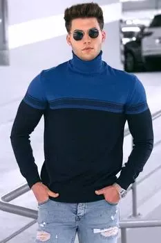 Свитер Madmext, синий