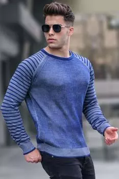 Свитер Madmext, темно-синий