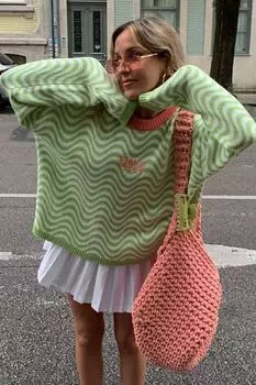 Свитер Madmext, зеленый