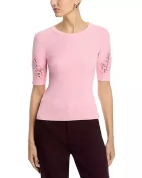 Свитер Magnolia Elie Tahari, розовый