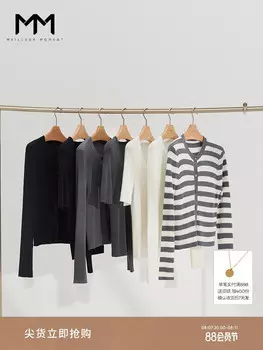 Свитер Mai Meng из смесовой шерсти, серый