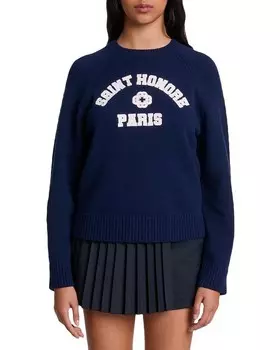 Свитер Maje Monore, синий