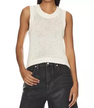 Свитер-майка кремового цвета Madison