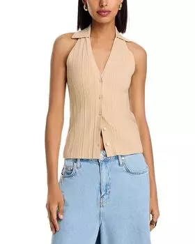 Свитер-майка Noellia PAIGE, коричневый/бежевый