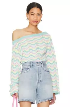 Свитер MAJORELLE Launa Striped, цвет Pastel Striped Multi