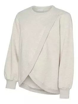 Свитер MAMALICIOUS Sweatshirt MLSina, цвет kitt