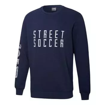 Свитер manchester city 20/21 sweatshirt 'navy' Puma, синий