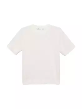 Свитер MANGO, экрю