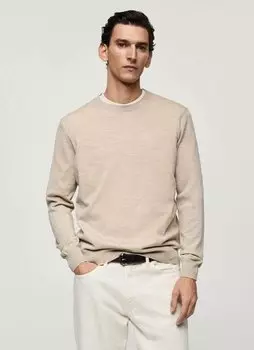 Свитер Mango, бежевый