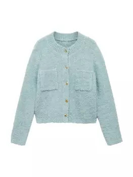 Свитер MANGO Botijo, небесно-синий