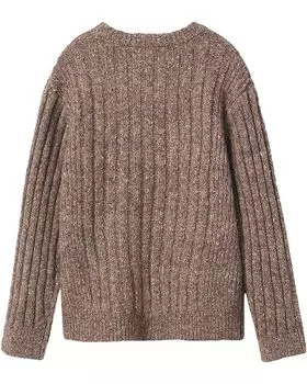 Свитер Mango Chelsea Sweater, коричневый