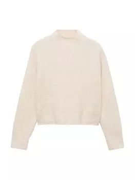 Свитер MANGO CIVERA, светло-бежевый