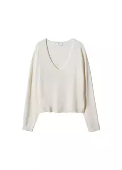 Свитер MANGO Crayon, белый