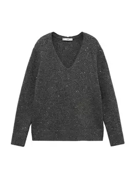 Свитер MANGO Edurne, антрацит