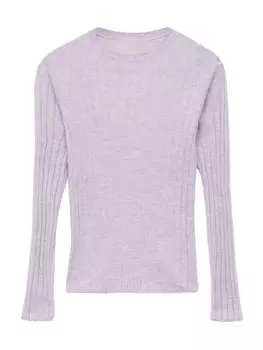 Свитер MANGO GARDENIA, фиолетовый