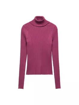 Свитер MANGO GOLETAC, фиолетовый