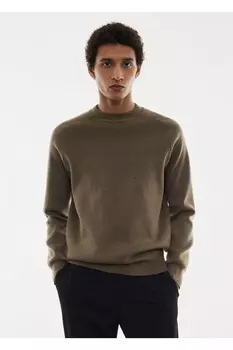 Свитер -- Mango, хаки