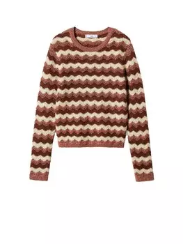 Свитер MANGO Iceland, крем