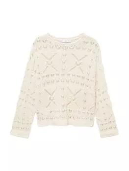 Свитер MANGO Joana, белый