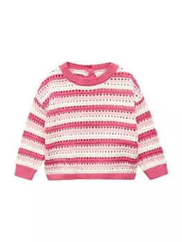 Свитер MANGO KIDS Sweater, цвет Melon