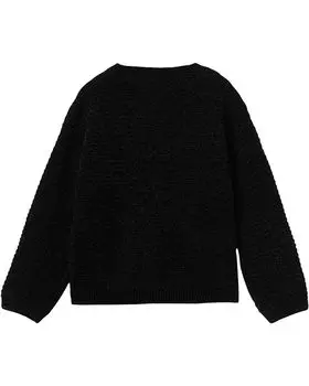 Свитер Mango Linky Sweater, черный