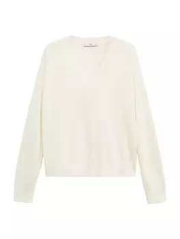 Свитер MANGO LUKAV, экрю