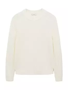 Свитер MANGO MAN Joel, белый