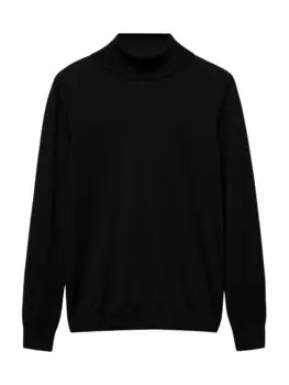 Свитер MANGO MAN Willyt, черный