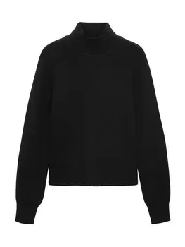 Свитер MANGO MOZA, черный