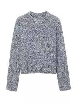 Свитер MANGO RUCULA, пятнистый серый
