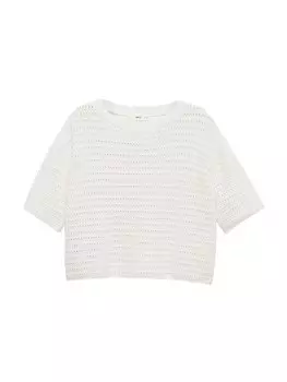 Свитер MANGO Sant, светло-бежевый