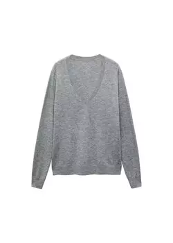 Свитер Mango SERRANOV, светло-серый