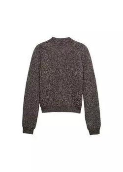Свитер MANGO Sweater Jackson, коричневый