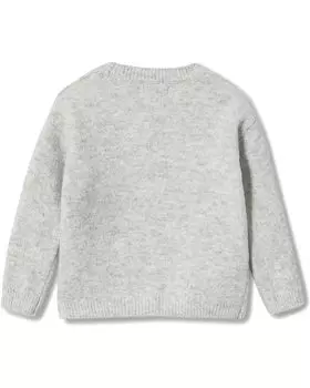 Свитер Mango Sweater Oso, серый