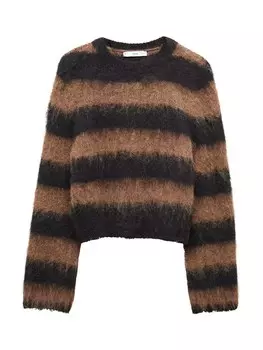 Свитер Mango TELARANY, коричневый