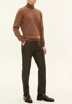 Свитер MARCEL ROLLNECK Oscar Jacobson, коричневый