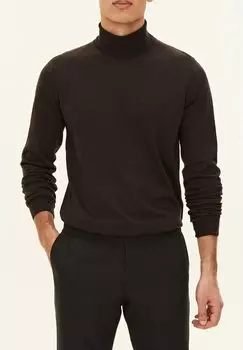 Свитер MARCEL ROLLNECK Oscar Jacobson, темно-коричневый