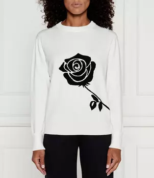 Свитер Marella LUGLIO Regular Fit, белый