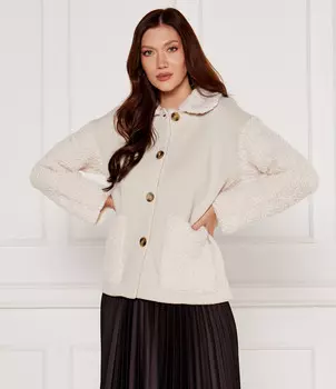 Свитер Marella SPORT Loose fit, бежевый