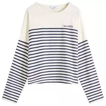 Свитер-Мариньер с логотипом Serif Sporty & Rich, мультиколор