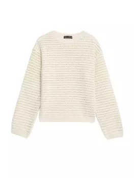 Свитер Marks & Spencer, бежевый