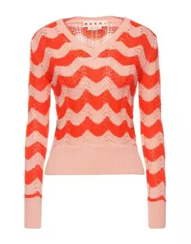 Свитер Marni, оранжевый