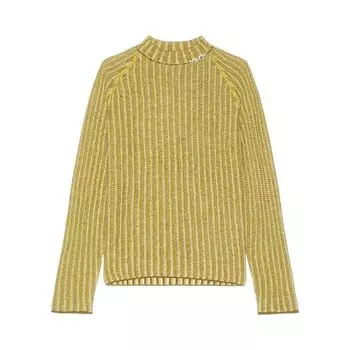 Свитер Marni Round Neck Sweater Citronelle, желтый