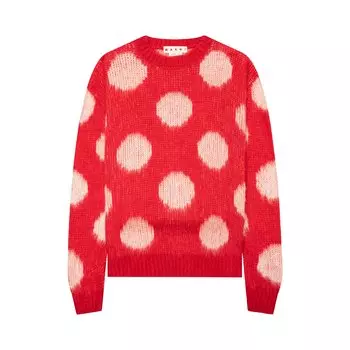 Свитер Marni с круглым вырезом Тюльпан