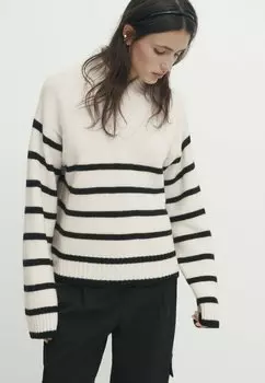 Свитер Massimo Dutti, бежевый