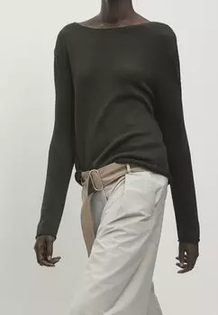 Свитер Massimo Dutti, хаки