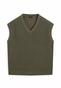 Свитер Massimo Dutti, хаки