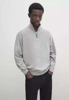 Свитер Massimo Dutti, серый