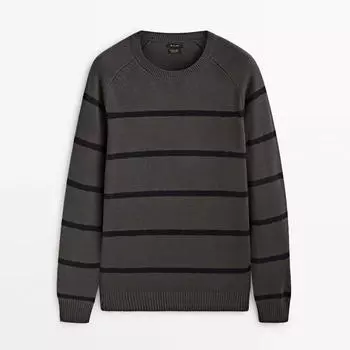 Свитер Massimo Dutti, темно-серый