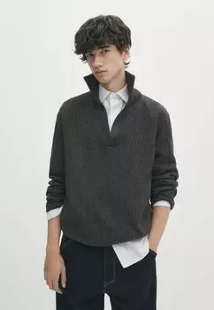 Свитер Massimo Dutti, темно-серый